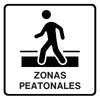 Zonas peatonales