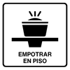 empotrar en piso